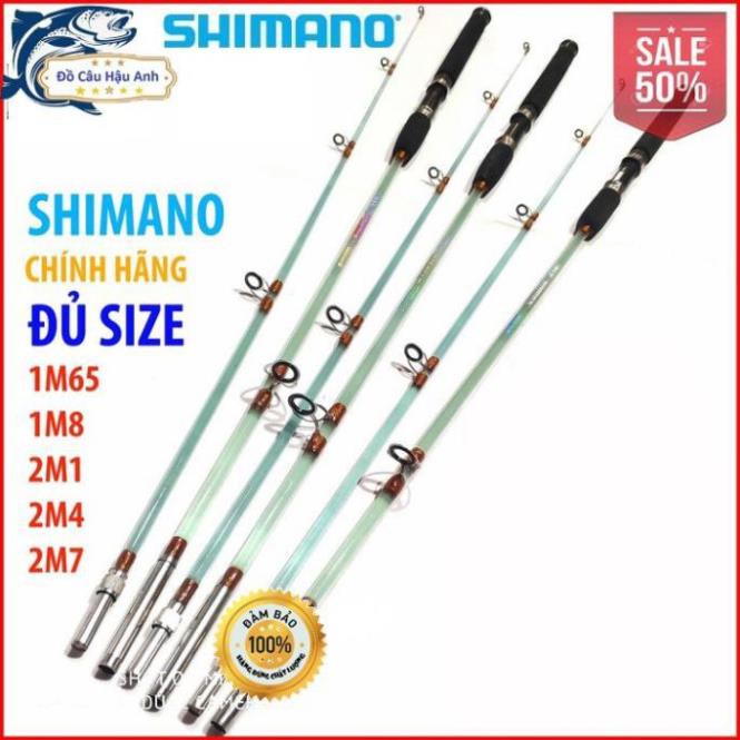 [Mã FAMAYMA2 giảm 10K đơn 50K] Cần câu cá Shimano 2 khúc đặc trong suốt tải cá 10kg