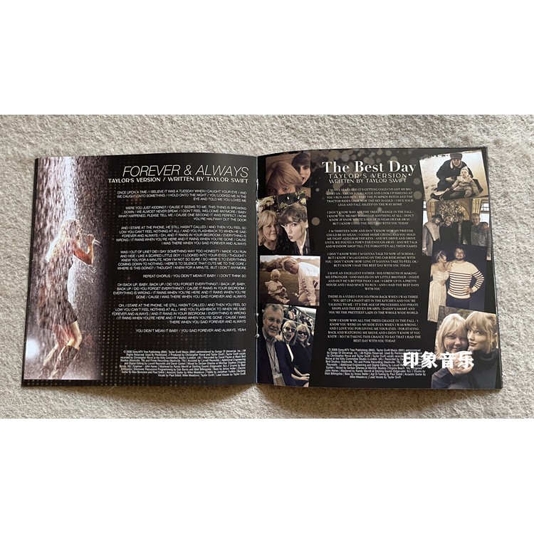 Taylor swift album Nhạc 2 Cd Phiên Bản Không Sợ Hãi