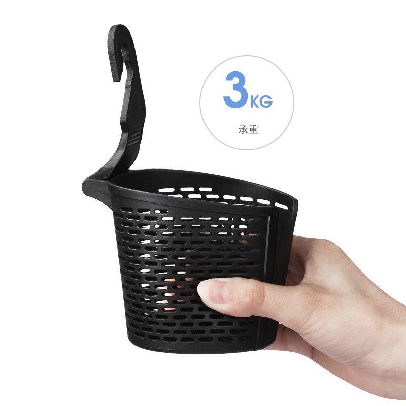 Giá Đỡ Cốc Nước TPR Màu Đen Chống Trượt Nhỏ Gọn Phù Hợp Với Mọi Loại Xe Hơi