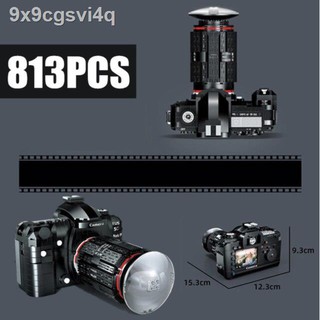 ✤New Ideas City Creative Film projector Digital Camera Building Block Creator MOC Model DIY Bricks Educational Toys Birt