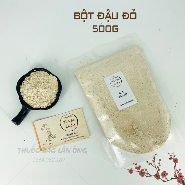 Bột Đậu Đỏ 500g (Đã Rang Thơm, Nghiền Mịn)