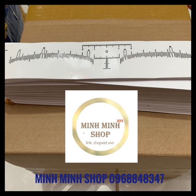 Thước dán giấy định hình chân mày /dụng cụ phun xăm minh minh