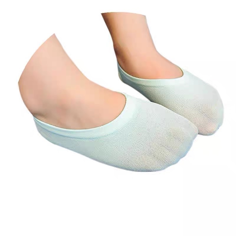 Vớ chân cổ ngắn cotton màu pastel có xinh xắn phong cách Hàn Quốc