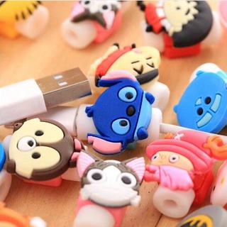 Phụ Kiện Bảo Vệ Dây Cáp Sạc USB Cho iPhone Android