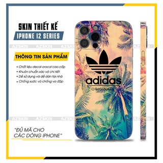 Miếng Dán Skin IPhone 12 Mini - 12 Pro Max Độc Lạ |SK_IPLB87| Chất Liệu Chính Hãng, Khuôn Cắt CNC, Dán Full Lưng Viền