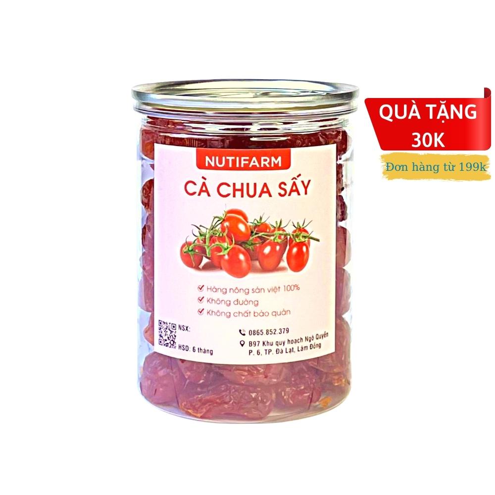 Cà chua bi sấy dẻo 400gr NutiFarm trái cây sấy đặc sản đà lạt