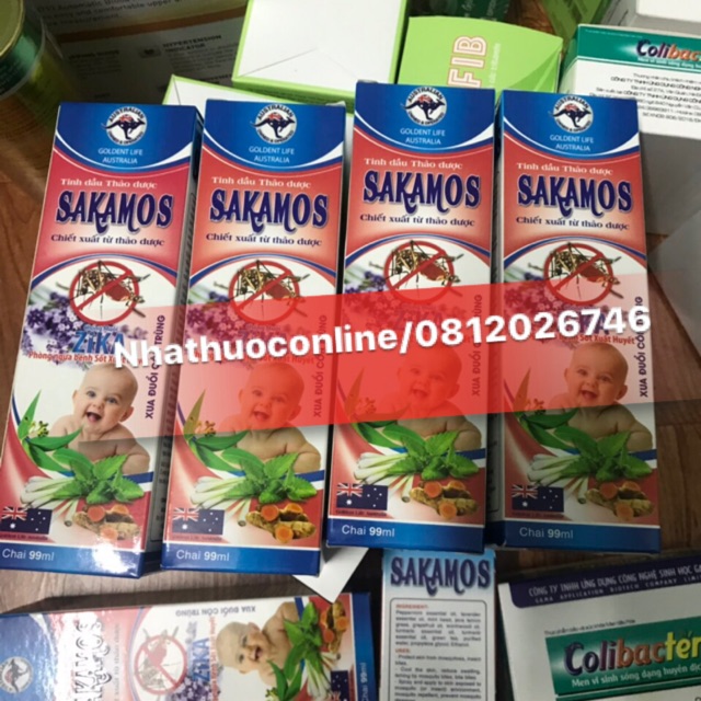 ✅✅XỊT THẢO DƯỢC SKAMOS CHỐNG MUỖI AN TOÀN CHO BÉ