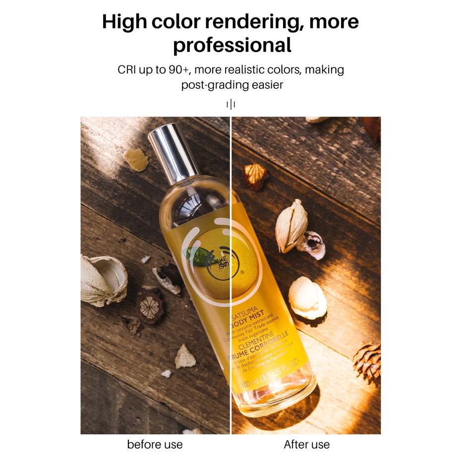 ĐÈN LED ULANZI VL200 ĐỔI MÀU BI-COLOR LED VIDEO LIGHT - HÀNG CHÍNH HÃNG