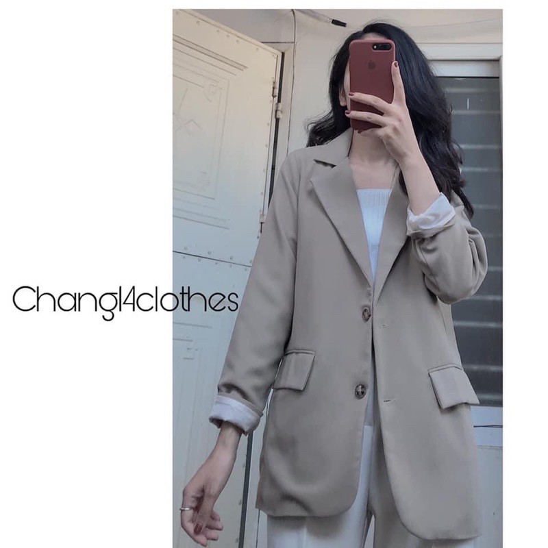 Áo vest nữ công sở blazer 2 lớp | BigBuy360 - bigbuy360.vn