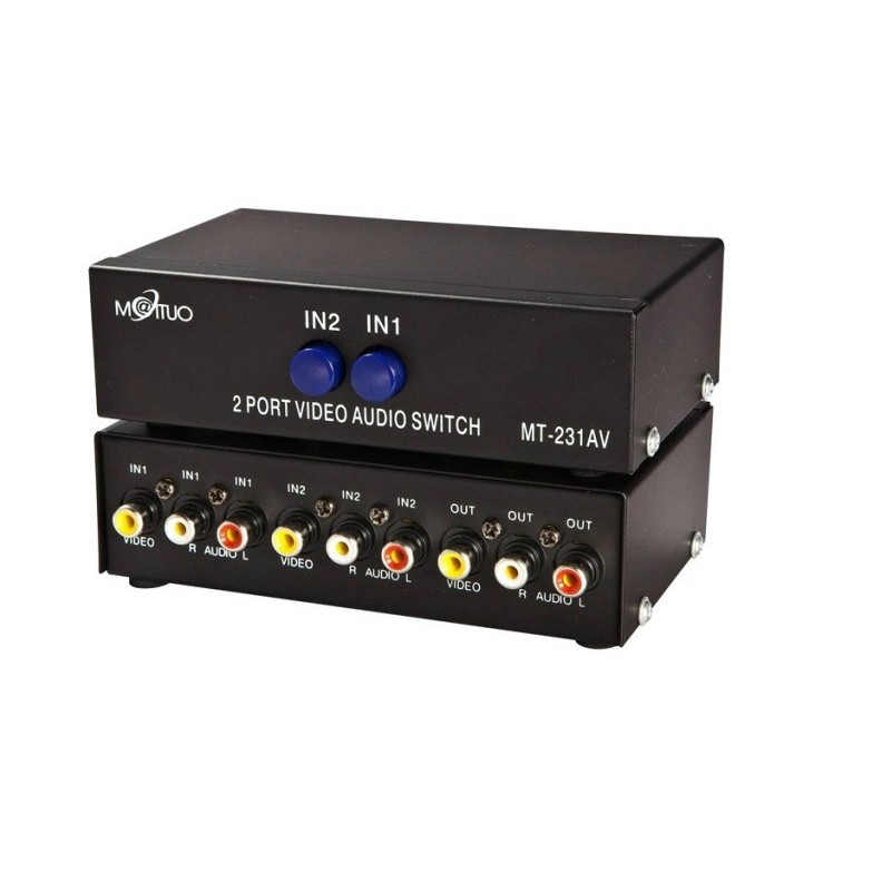 Bộ gộp tín hiệu AV  2 vào 1 ra
