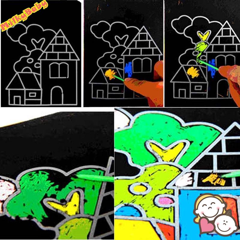 Giấy vẽ tranh ma thuật cho bé