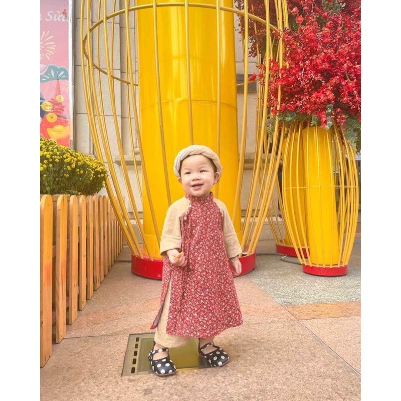 Áo dài size 9-12m: 250k/set