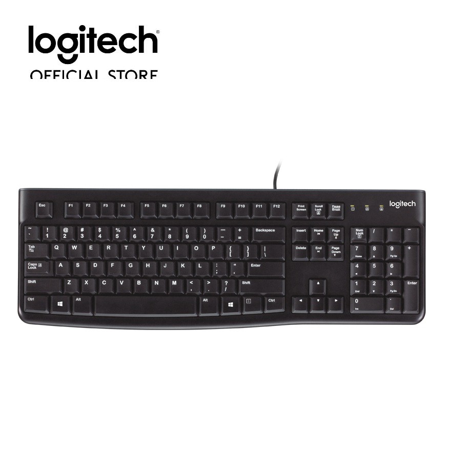 Bàn phím có dây Logitech K120