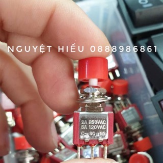 Công tắc nhấn nhả 3 chân hàng chất lượng cao