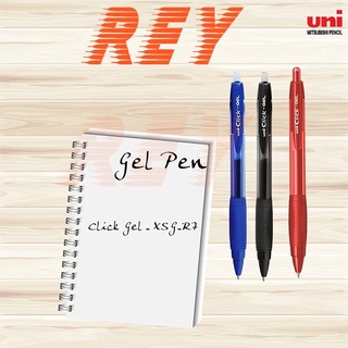Bút gel uni click-gel ngòi 0.7mm xsb-r7 un hàng chính hãng