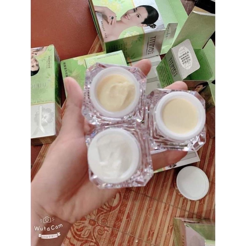 Bộ Mỹ Phẩm Yiyimei bản vip Mẫu mới 5in1 Kem Dưỡng Trắng Da