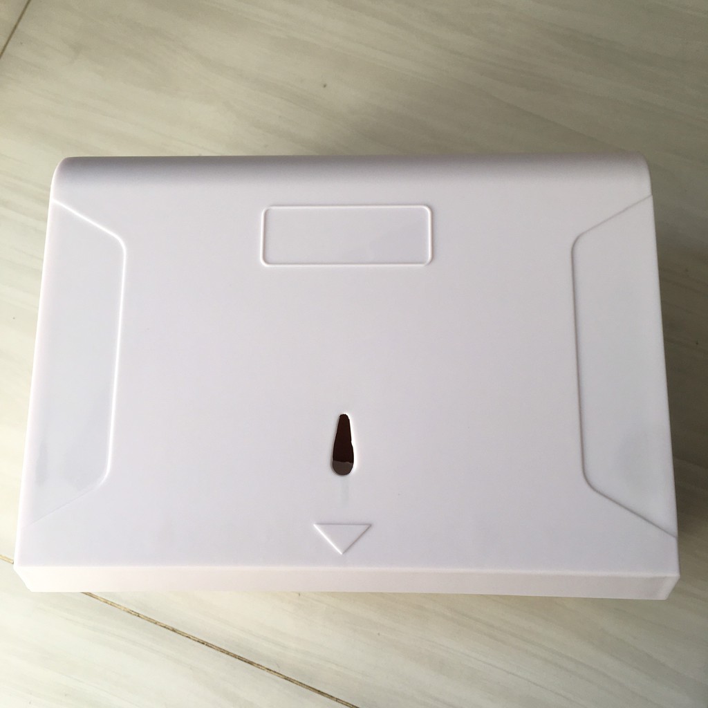 Hôp đựng giấy lau tay màu trắng TT9648