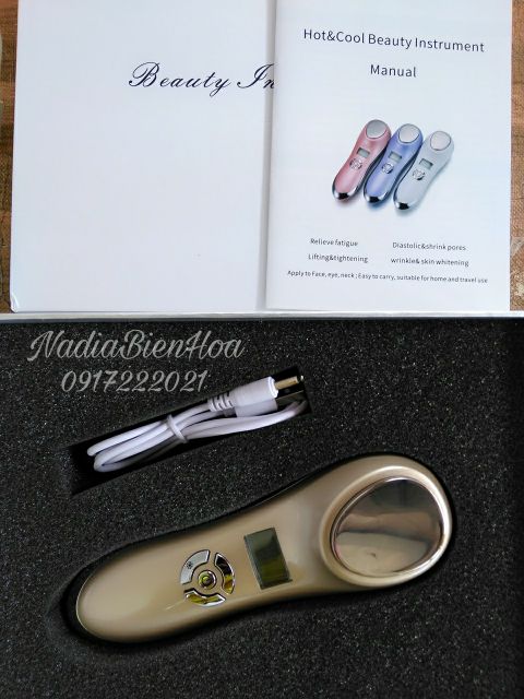 🔥🔥MÁY MASSAGE MẶT ĐIỆN DI DƯỠNG CHẤT NÓNG LẠNH | BigBuy360 - bigbuy360.vn