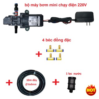 Bộ phun sương - máy bơm nước mini 12v