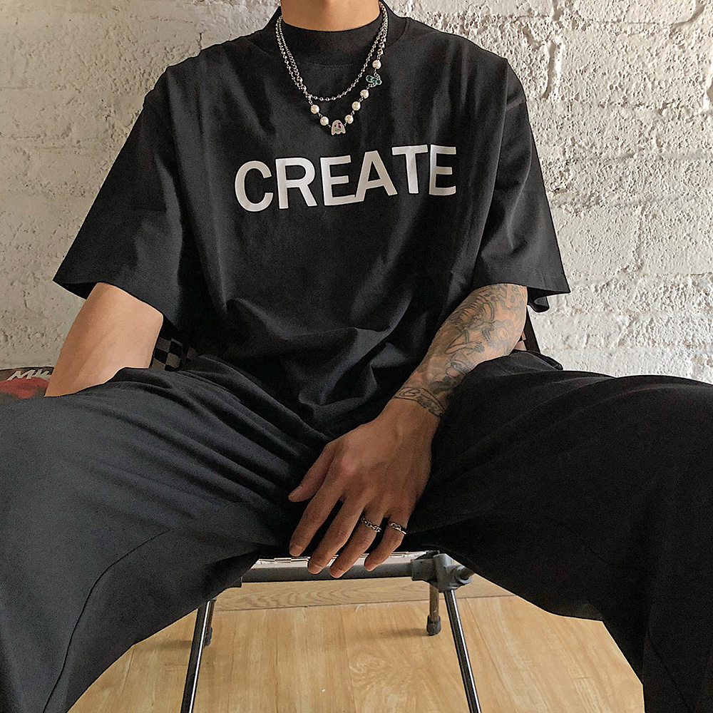 Vòng cổ thép titan mặt hình biểu tượng cảm xúc phong cách Âu Mỹ