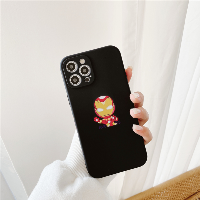 Ốp Lưng Phong Cách The Avengers Cá Tính Cho Iphone 12mini 11 Pro Max X Xs Max Xr 7 8 Plus