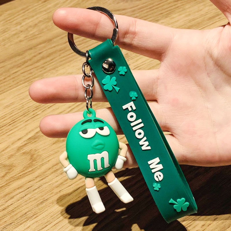 Móc Khóa Hình Búp Bê Hoạt Hình Dễ Thương