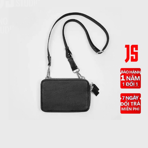Túi Đeo Chéo Nam ZR Current Đen Nâu Jino Studio Túi Xách Nam Nữ Unisex Da PU Bền Đẹp Cá Tính