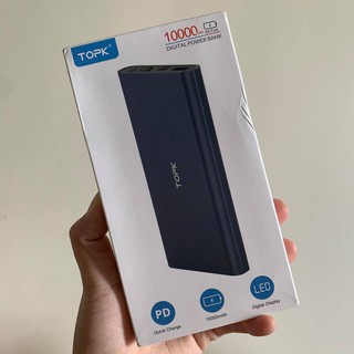 Sạc dự phòng TOPK I1006P Pin sạc dự phòng màn hình kỹ thuật số 10000mAh