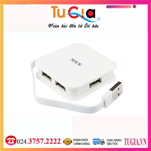 Hub Usb 4 cổng SSK SHU 035 – Hàng Chính Hãng