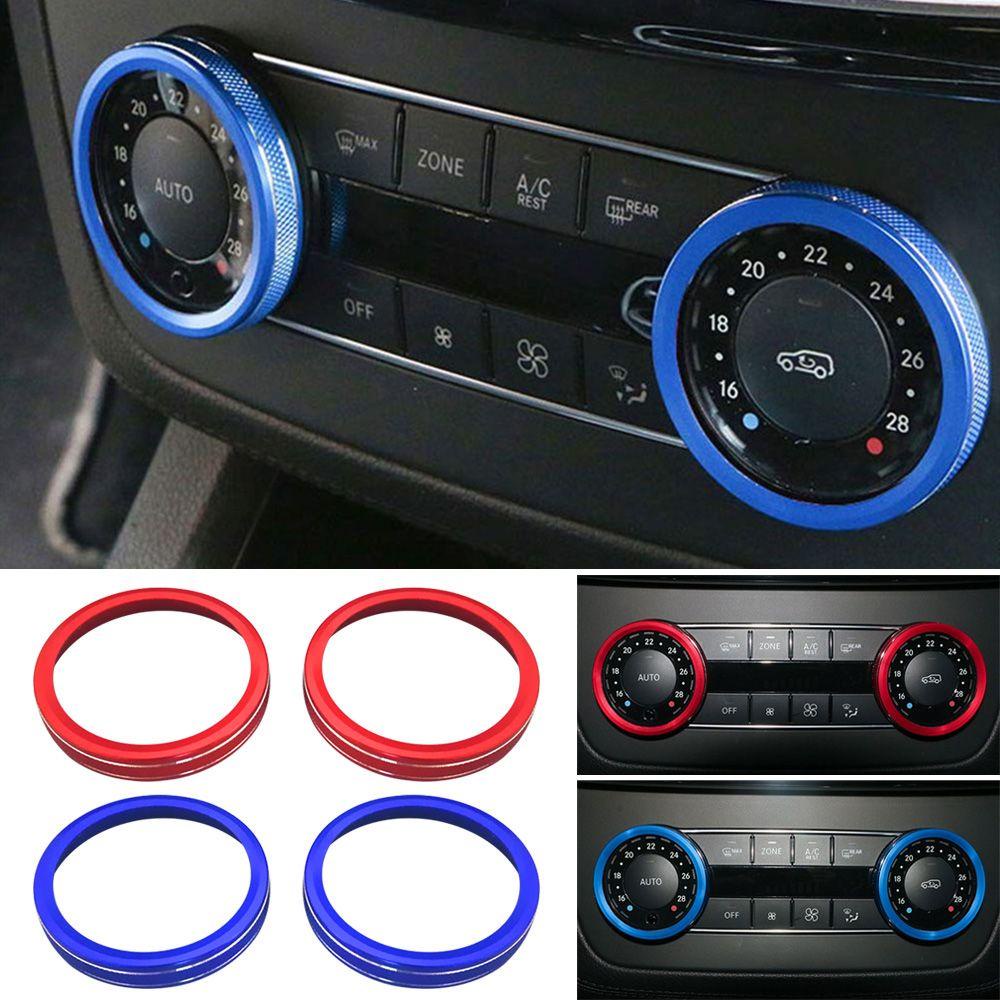 Bộ 2 Vòng Dán Trang Trí Ống Xả Xe Hơi Benz GLE M GLK SL GLS SLK GLS CLS Class