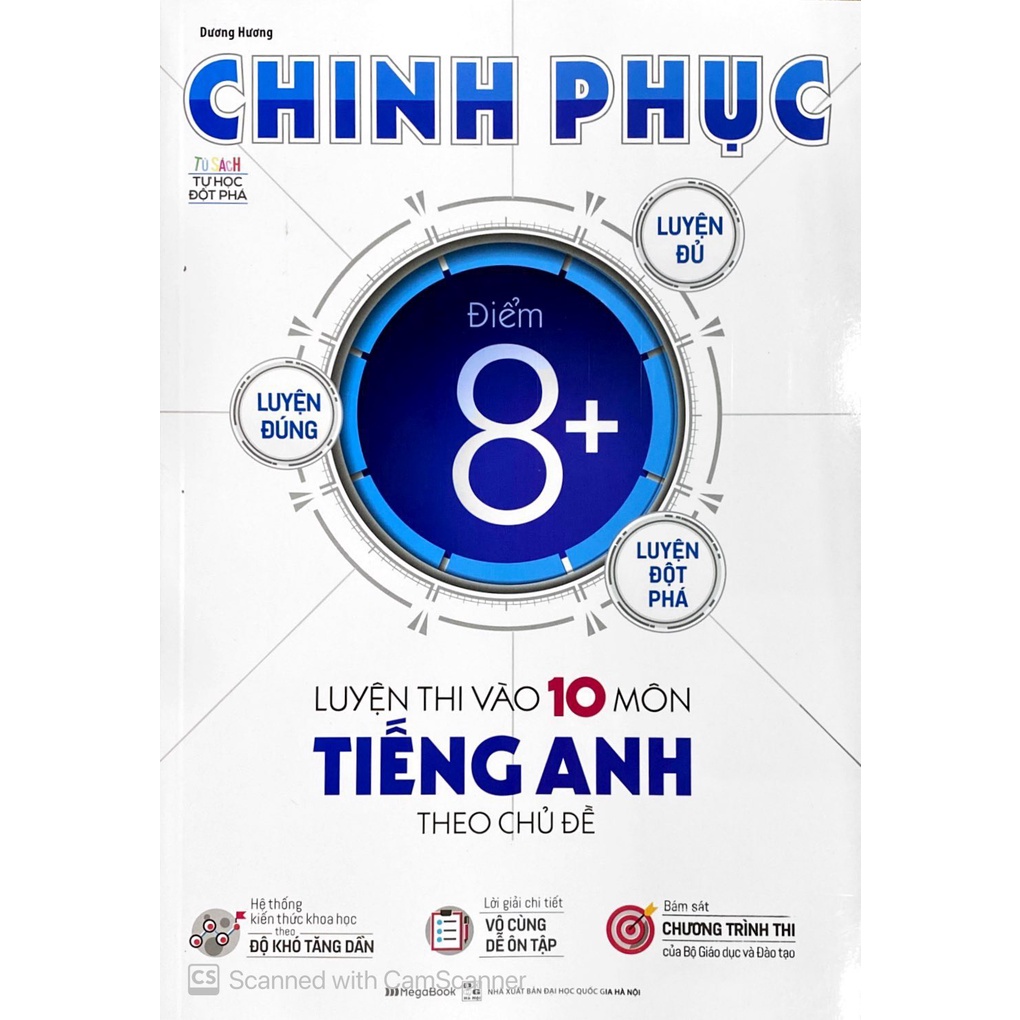 Sách - Chinh Phục Luyện Thi Vào 10 môn Tiếng Anh theo chủ đề