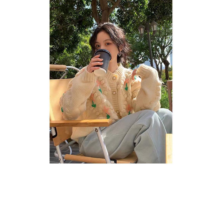 Áo khoác 2022 mùa thu đông thời trang Hàn dáng rộng phong cách hoài cổ