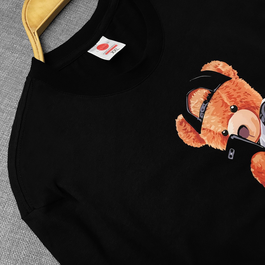 Áo Phông Cotton Unisex Hoạ Tiết Selfie 1208