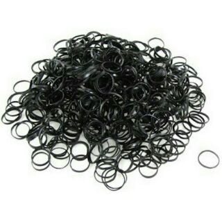 Dây thun cột tóc màu đen