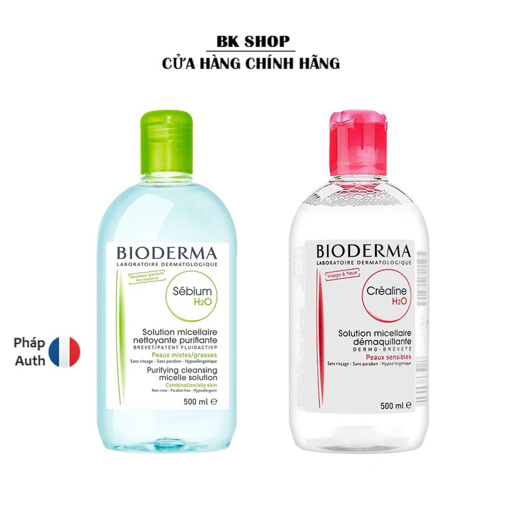 (Nội Địa Pháp - Date 2024) Nước tẩy trang Bioderma  100ml - 500ml - Hàng Chuẩn Auth | BigBuy360 - bigbuy360.vn