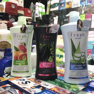 dầu gội Fresh 650ml đủ loại