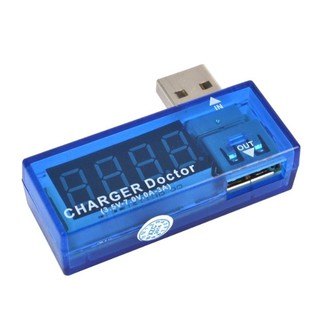 USB đo dòng điện và điện áp test củ sạc, sạc dự phòng LED hiển thị