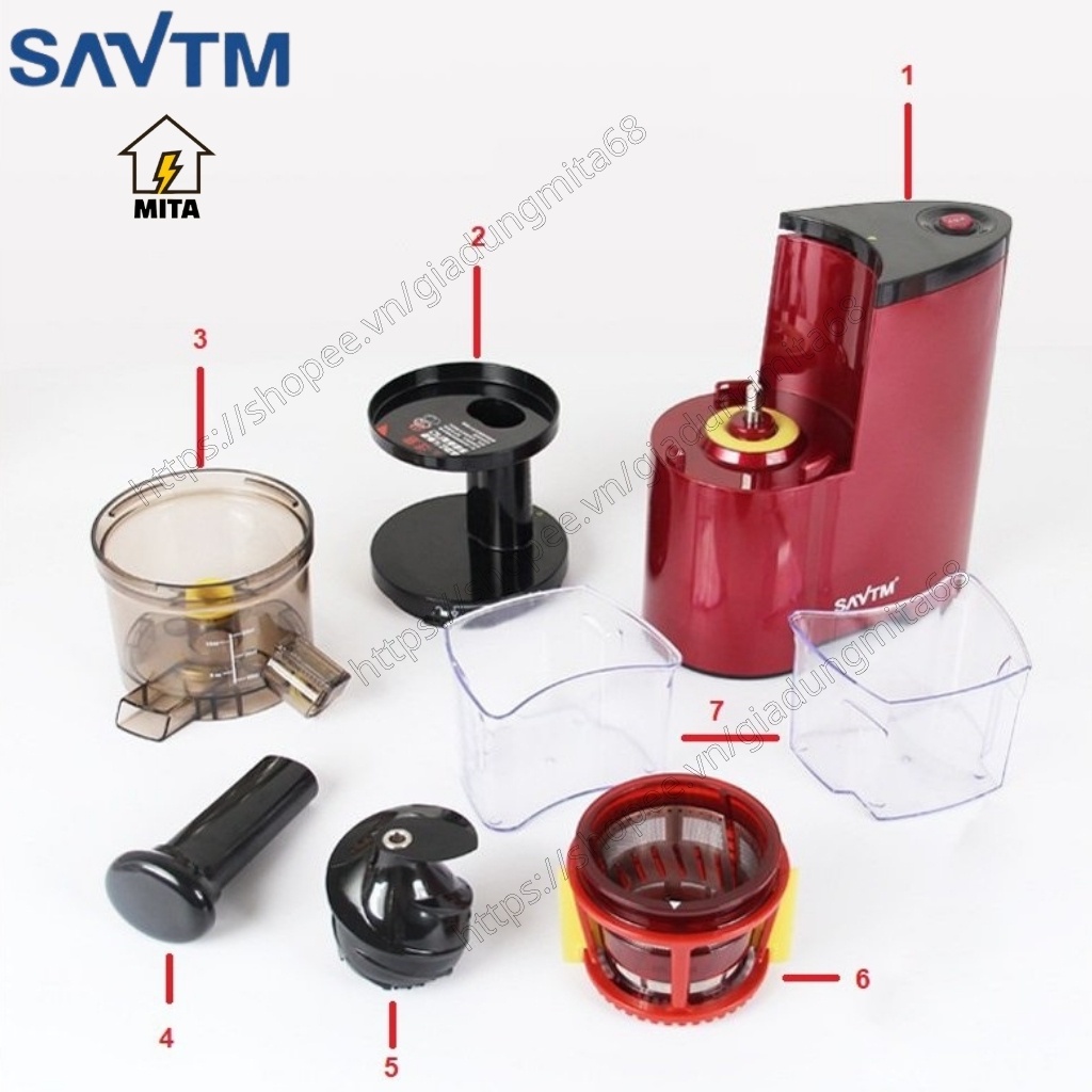 MÁY ÉP CHẬM SATVM JE-07 - MITA