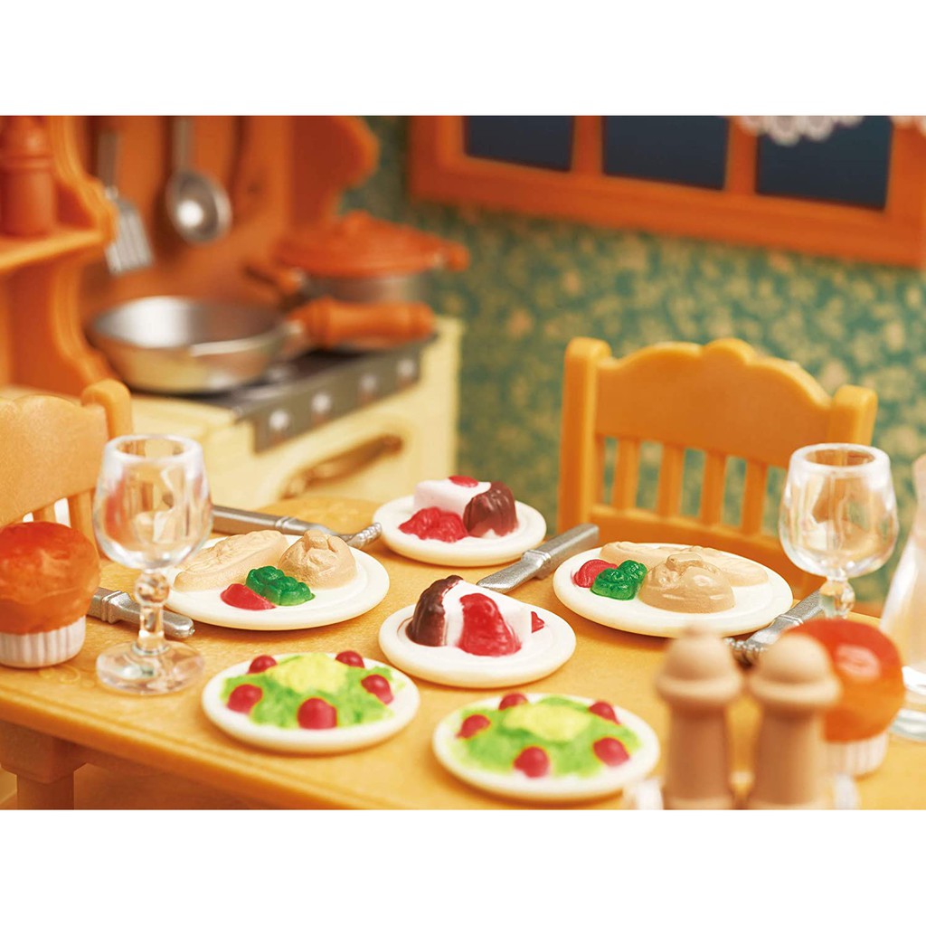 Sylvanian Families Bộ Bữa Ăn Tối Dinner Set