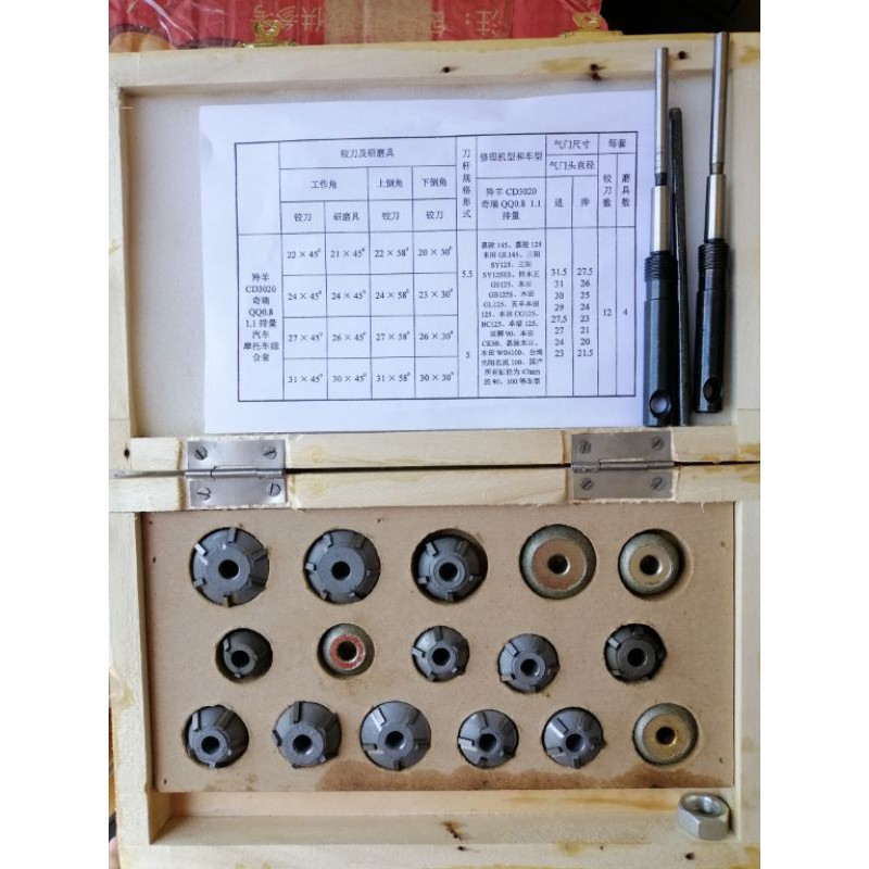 Bộ dụng cụ doa lỗ xupap