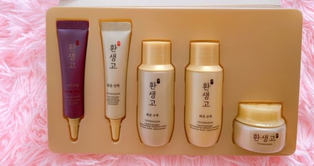 [Chính hãng](🌼 DƯỠNG TRẮNG🌼 )Bộ sản phẩm dưỡng da Yehwadam Hwansaenggo Rejuvenating Radiance Skincare set