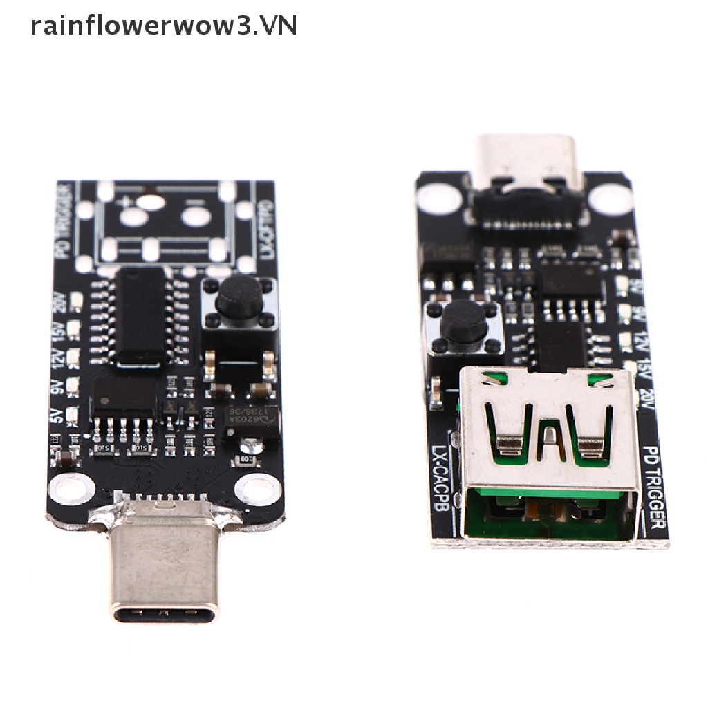 Bảng Mạch Kích Hoạt USB Loại C PD 9V 12V 15V PD 2.0 3.0