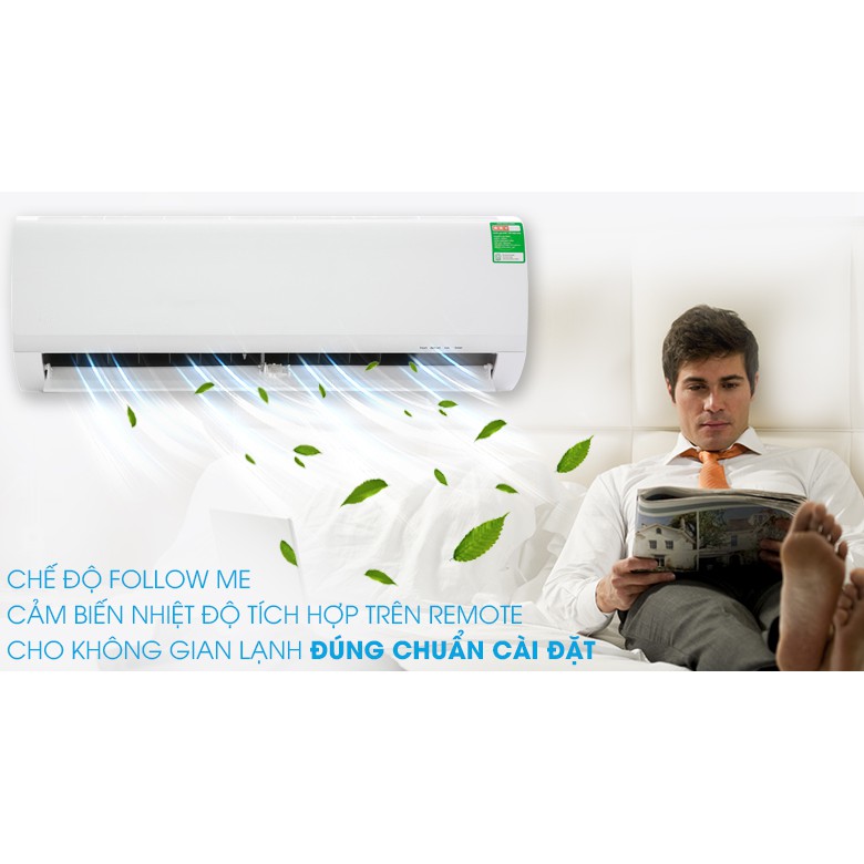 MIỄN PHÍ CÔNG LẮP ĐẶT & VẬT TƯ - Điều hòa không khí 1 chiều Midea 18000BTU Thường – MSAF-18CRN8 Mới