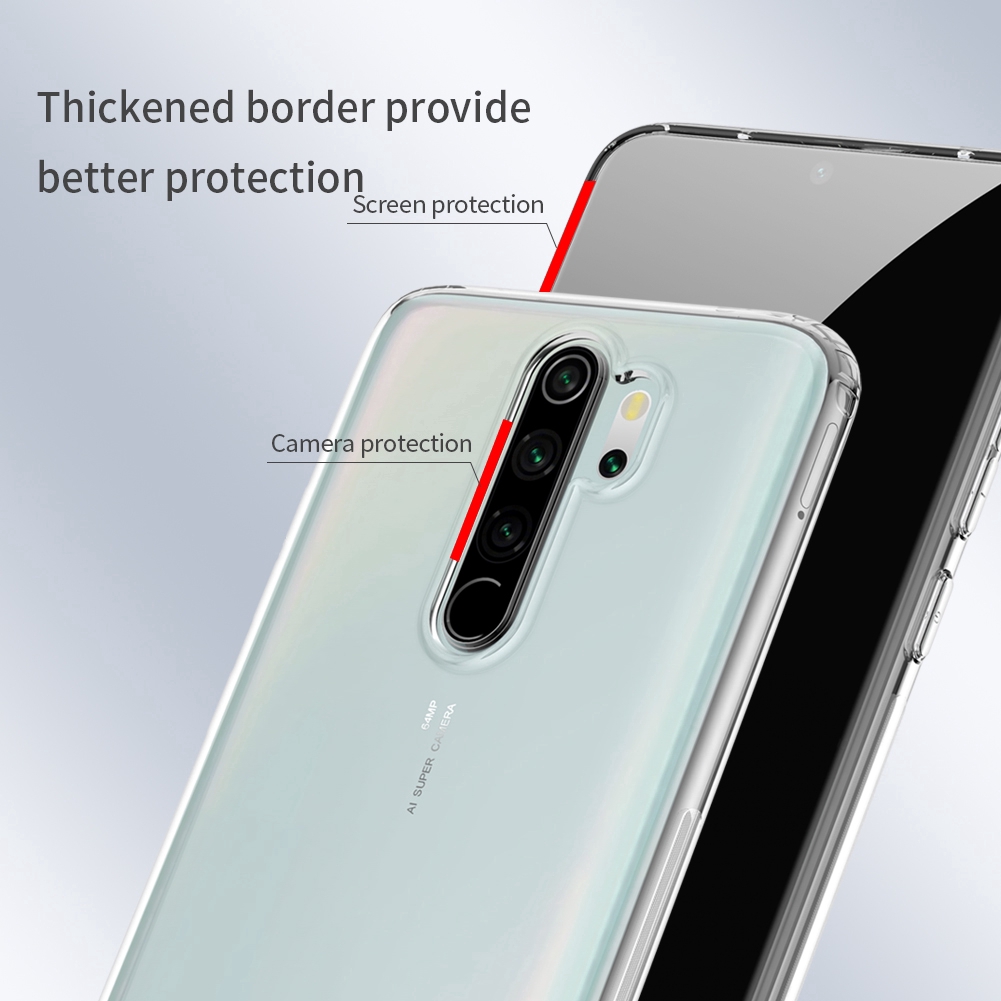 Ốp Điện Thoại NILLKIN Cho Xiaomi Redmi Note 8 Pro Bằng TPU Silicon