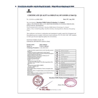 Máy Đo Nồng Độ Oxy Trong Máy, Máy đo SPO2 A2