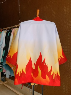 [Đặt may] Áo Happi và Haori Rengoku