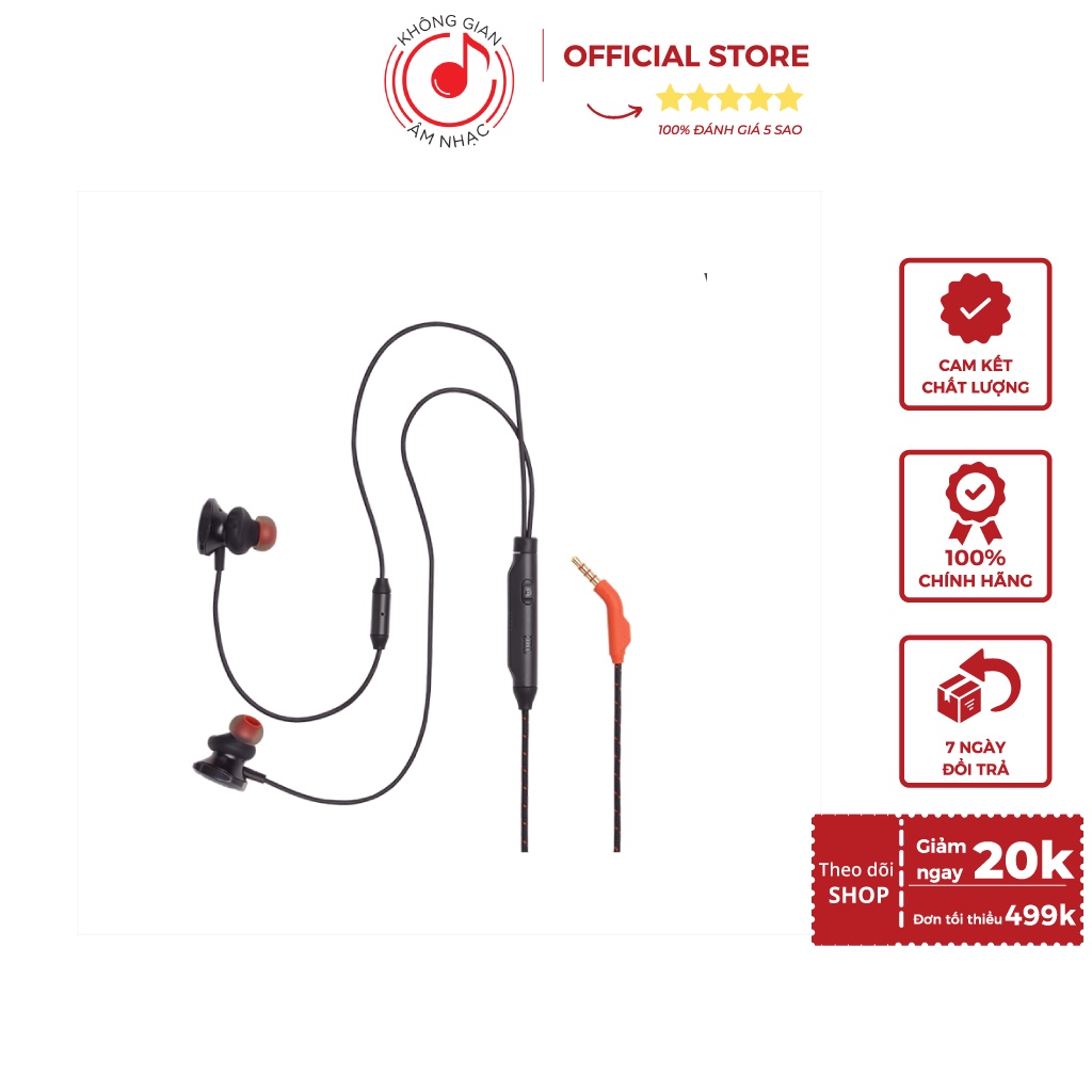 Tai Nghe Gaming In-Ear JBL Quantum 50 - Chính Hãng PGI