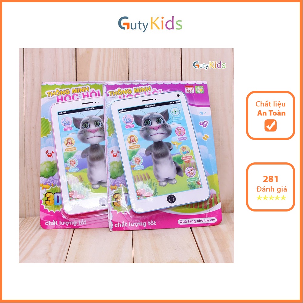 Đồ chơi Ipad mèo tom thông minh biết nói, hát, kể chuyện cho bé 