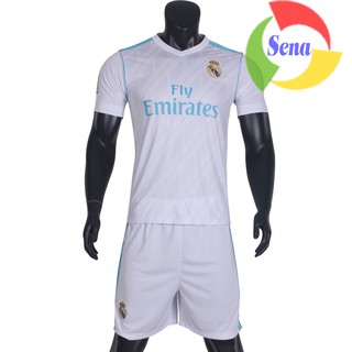 Bộ đồ đá banh Real Madrid sân nhà  Mùa giải 2017-2018 Senavina (Trắng)