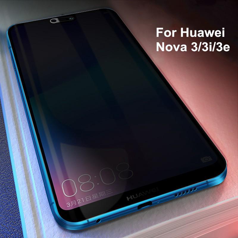 Kính cường lực toàn màn hình chống nhìn trộm cho Huawei Nova 3i 3e 3